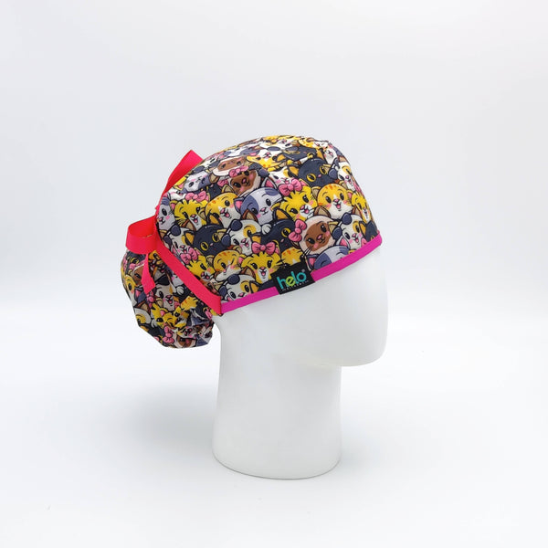 Gorro Quirúrgico Antifluido Estampado SMILECAT