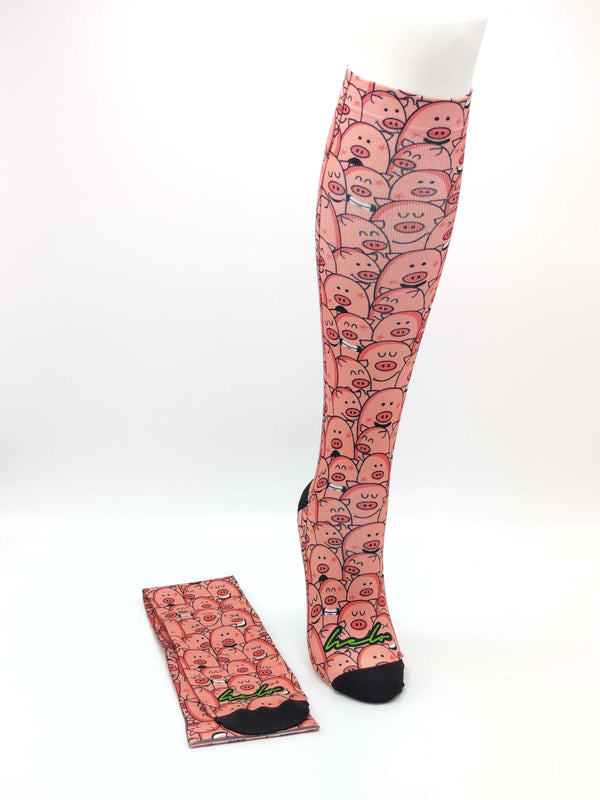 Medias de Compresión Sublimadas PIGLETS