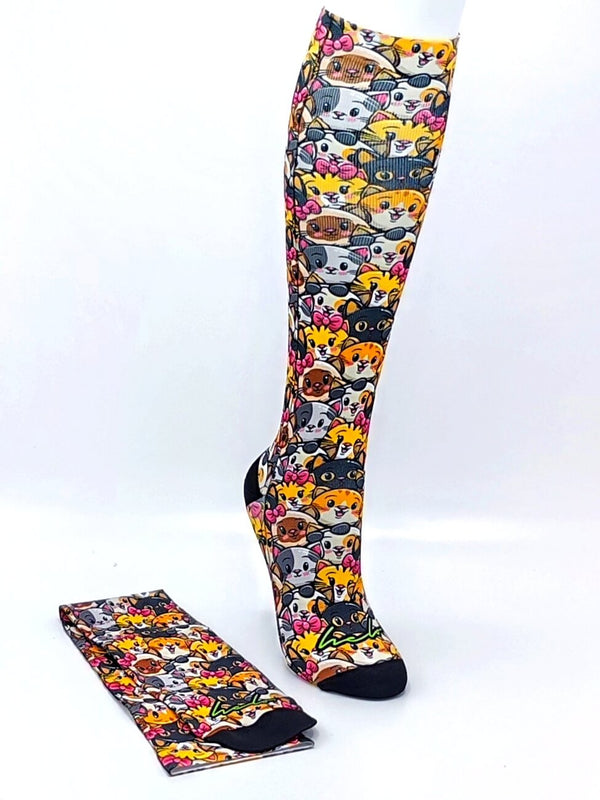 Medias de Compresión Sublimadas SMILECAT
