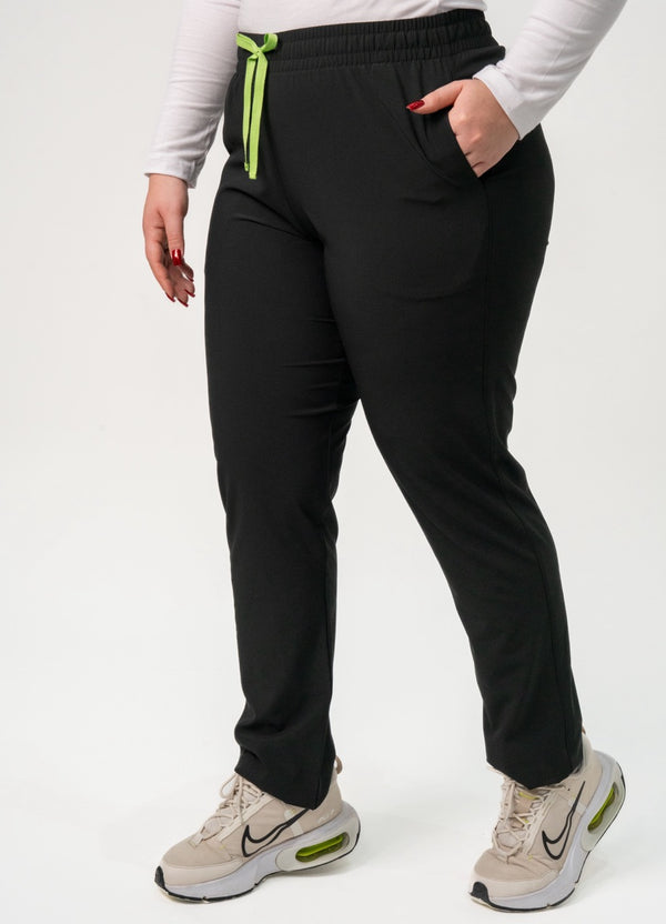 Pantalón Uniforme Unicolor Esencial NEGRO