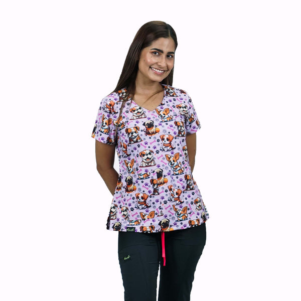 uniformes medicos estampados