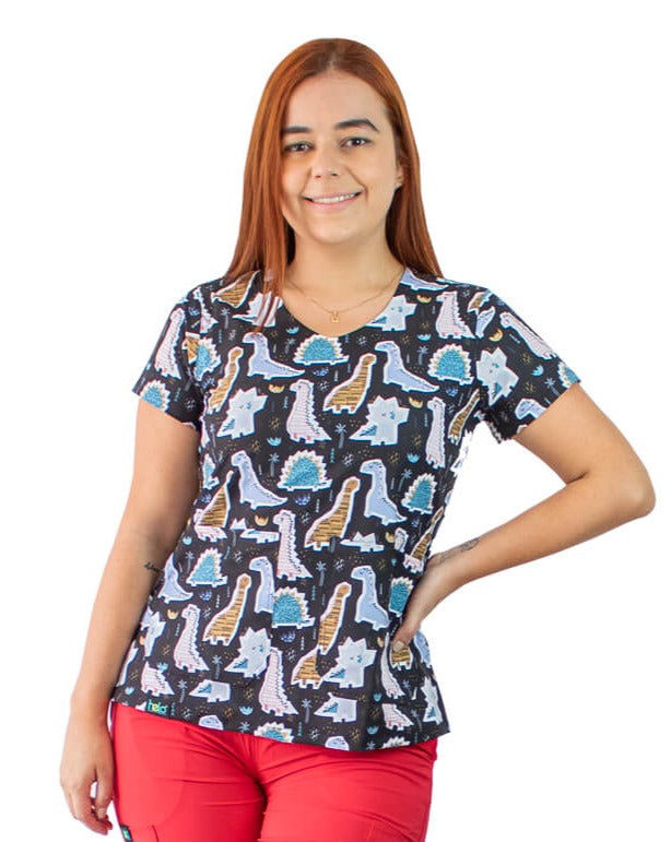 Uniforme-antifluido-licrado- estampado-mujer