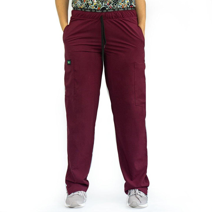 Uniformes Médicos Pantalones color vinotinto