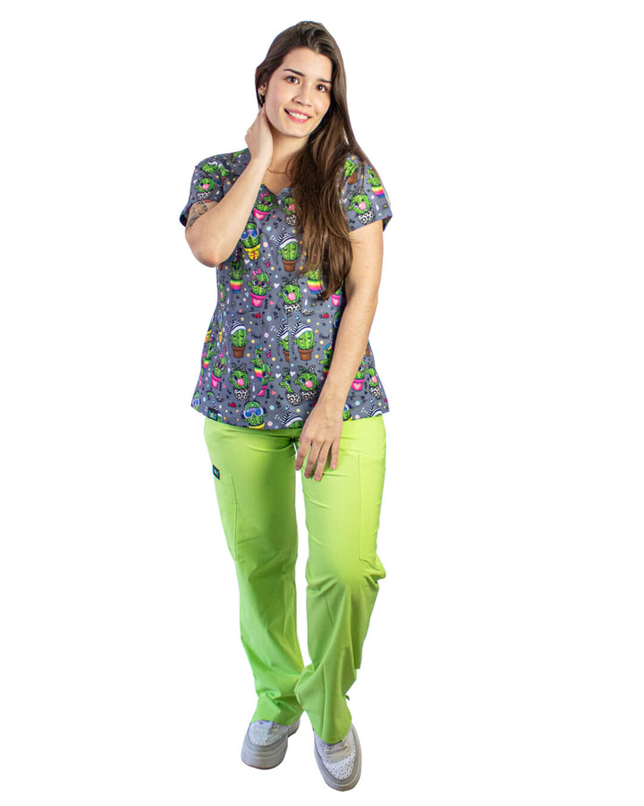 uniforme profesores estampados antifluido