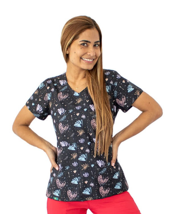Uniforme estampado antifluido