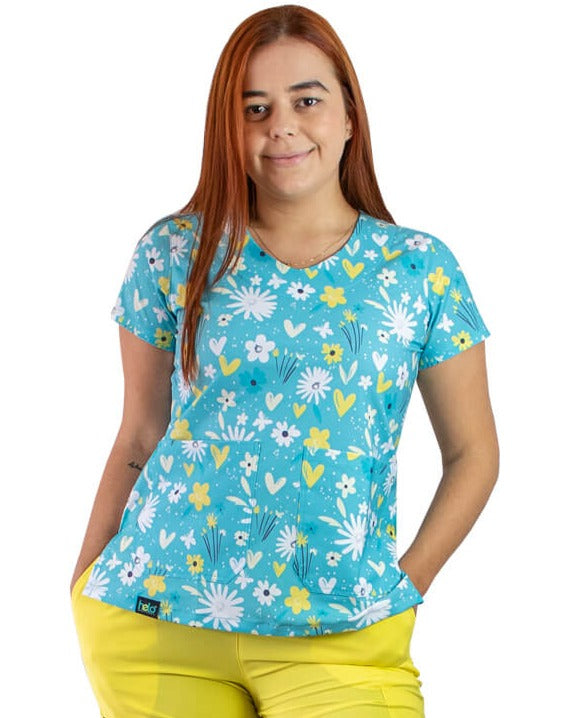 Uniforme Antifluido Blusa Estampado